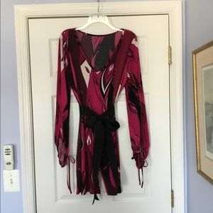 Long sleeve flowy dress